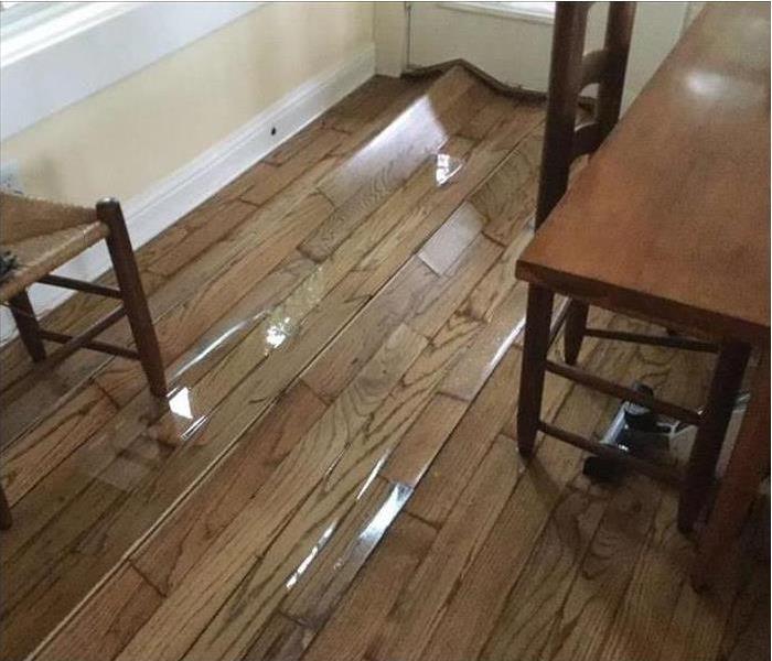 kitchen water damage